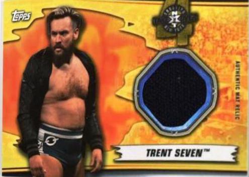 Trent Seven #MR-TS Wrestling Cards 2019 Topps WWE SummerSlam Mat Relics