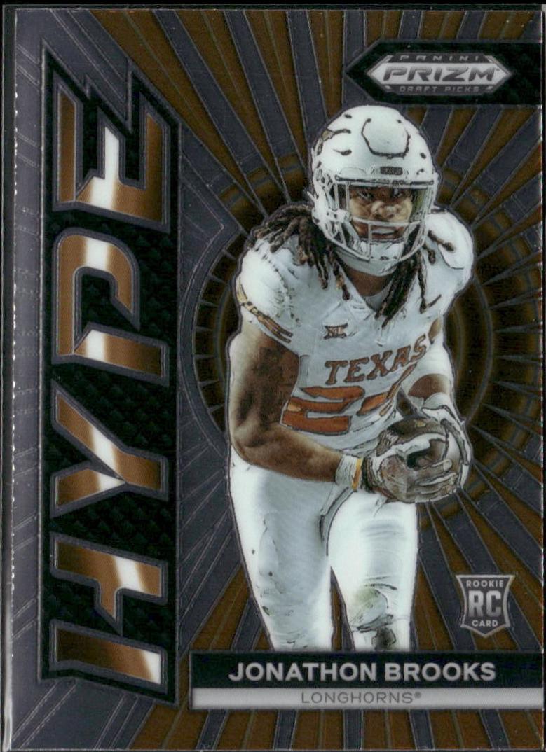 Jonathon Brooks #HP-JB 2024 Panini Prizm Draft Picks Hype Football