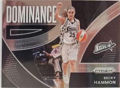 Becky Hammon #11 2022 Panini Prizm WNBA Dominance