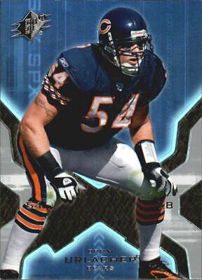 Brian Urlacher #17 Football Cards 2007 Spx