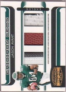 Jason Avant [Jersey] #216 Football Cards 2006 Panini Donruss Gridiron Gear