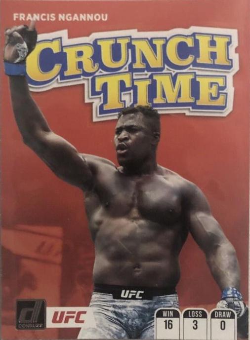 Francis Ngannou #12 Ufc Cards 2022 Panini Donruss UFC Crunch Time