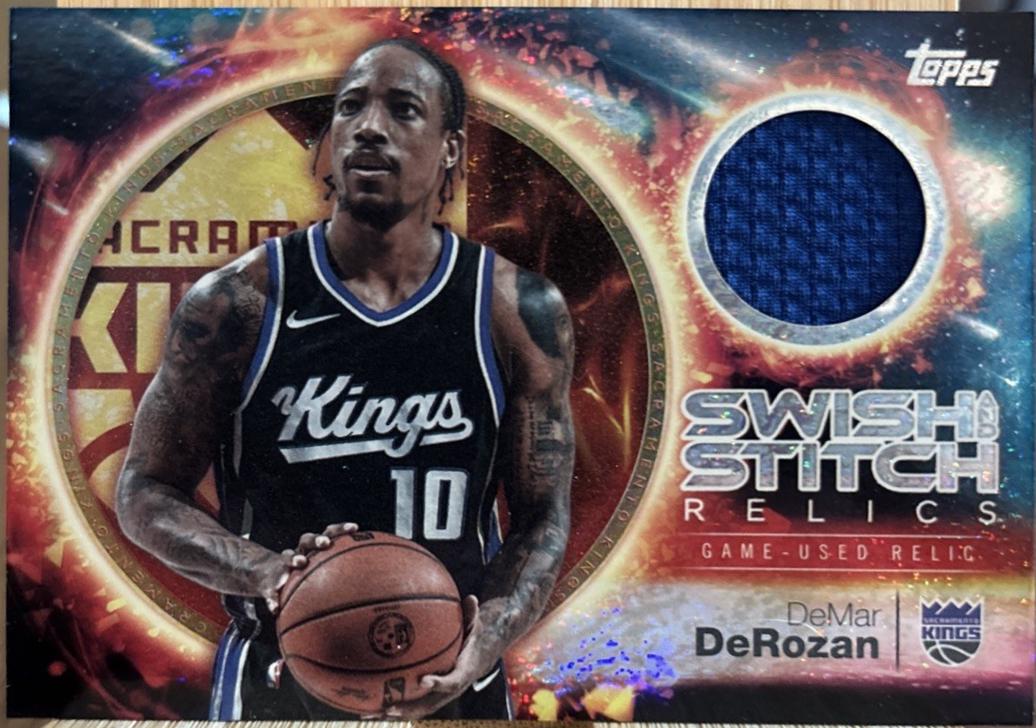 DeMar DeRozan #SST-DD Prices | 2025 Topps Swish and Stitch Relic