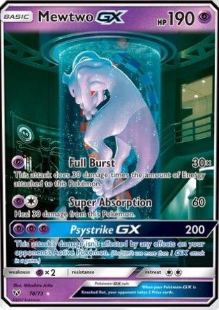 Mewtwo GX #78 Prices | Pokemon Shining Legends | Pokemon Cards