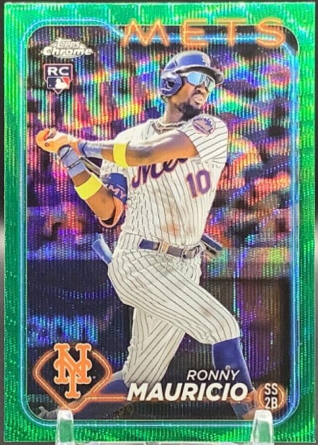 Ronny Mauricio [Green Wave Refractor] #28