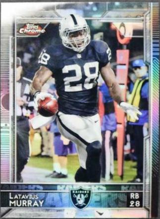 Latavius Murray #89 2015 Topps Chrome Football