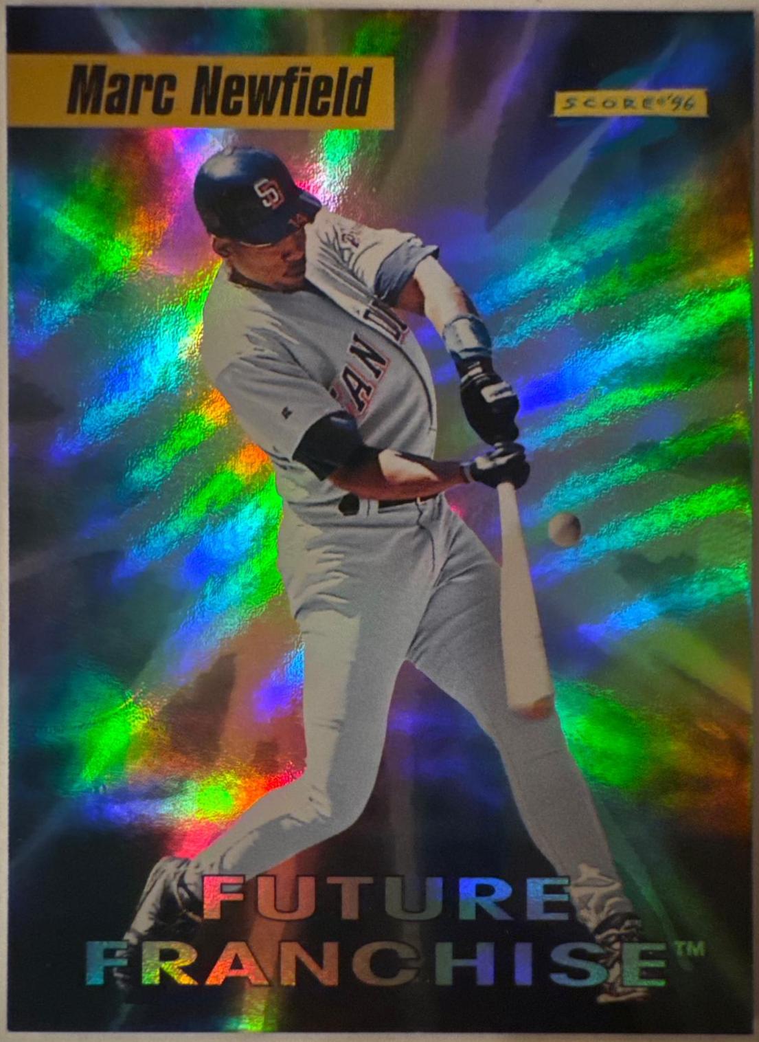 Marc Newfield #14 Baseball Cards 1996 Score Future Franchise