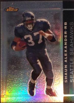 Shaun Alexander #42 2007 Topps Finest Football