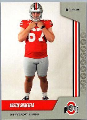 Austin Siereveld #3 Football Cards 2023 ONIT Athlete Ohio State Buckeyes