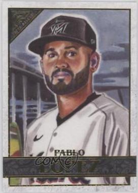 Pablo Lopez #30 Baseball Cards 2020 Topps Gallery