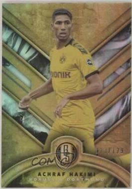 Achraf Hakimi #30 Soccer Cards 2019 Panini Gold Standard