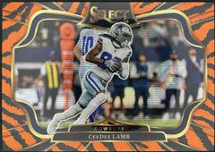 CeeDee Lamb [Tiger Prizm] #498 Prices | 2025 Panini Select