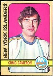 Craig Cameron #22 Hockey Cards 1972 Topps