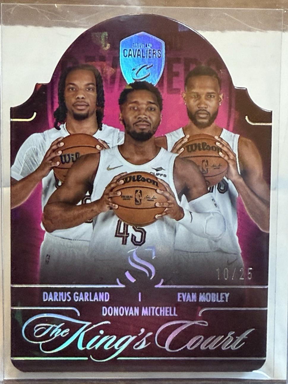 Darius Garland / Donovan Mitchell / Evan Mobley [Cracked Ice] #11