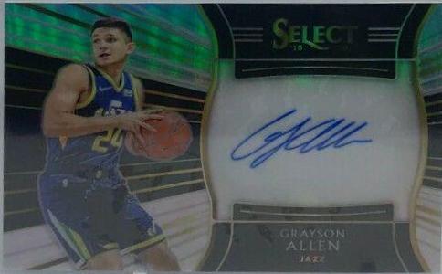 Grayson Allen #GAL Basketball Cards 2018 Panini Select Rookie Signatures