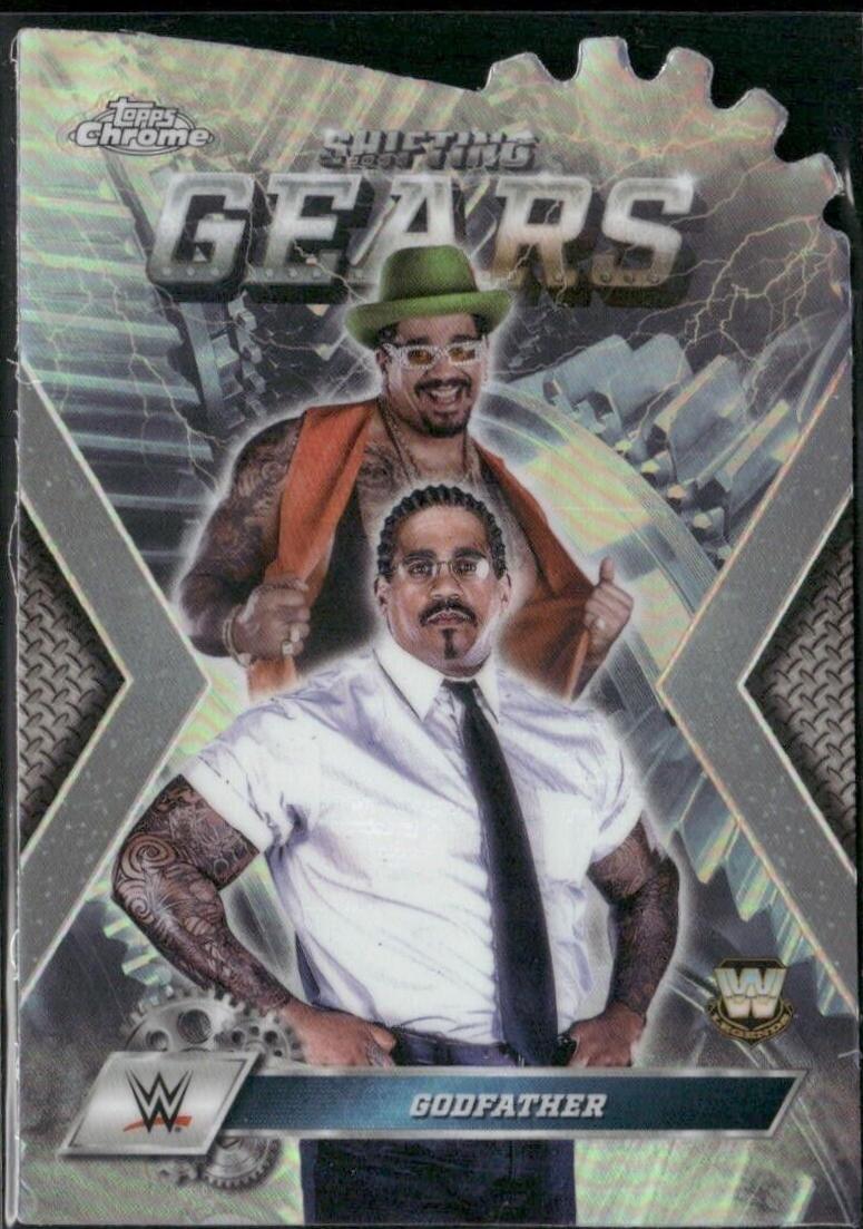 Godfather #SG-GF Wrestling Cards 2025 Topps Chrome WWE Shifting Gears