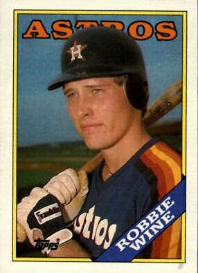 Robbie Wine #119 Baseball Cards 1988 Topps