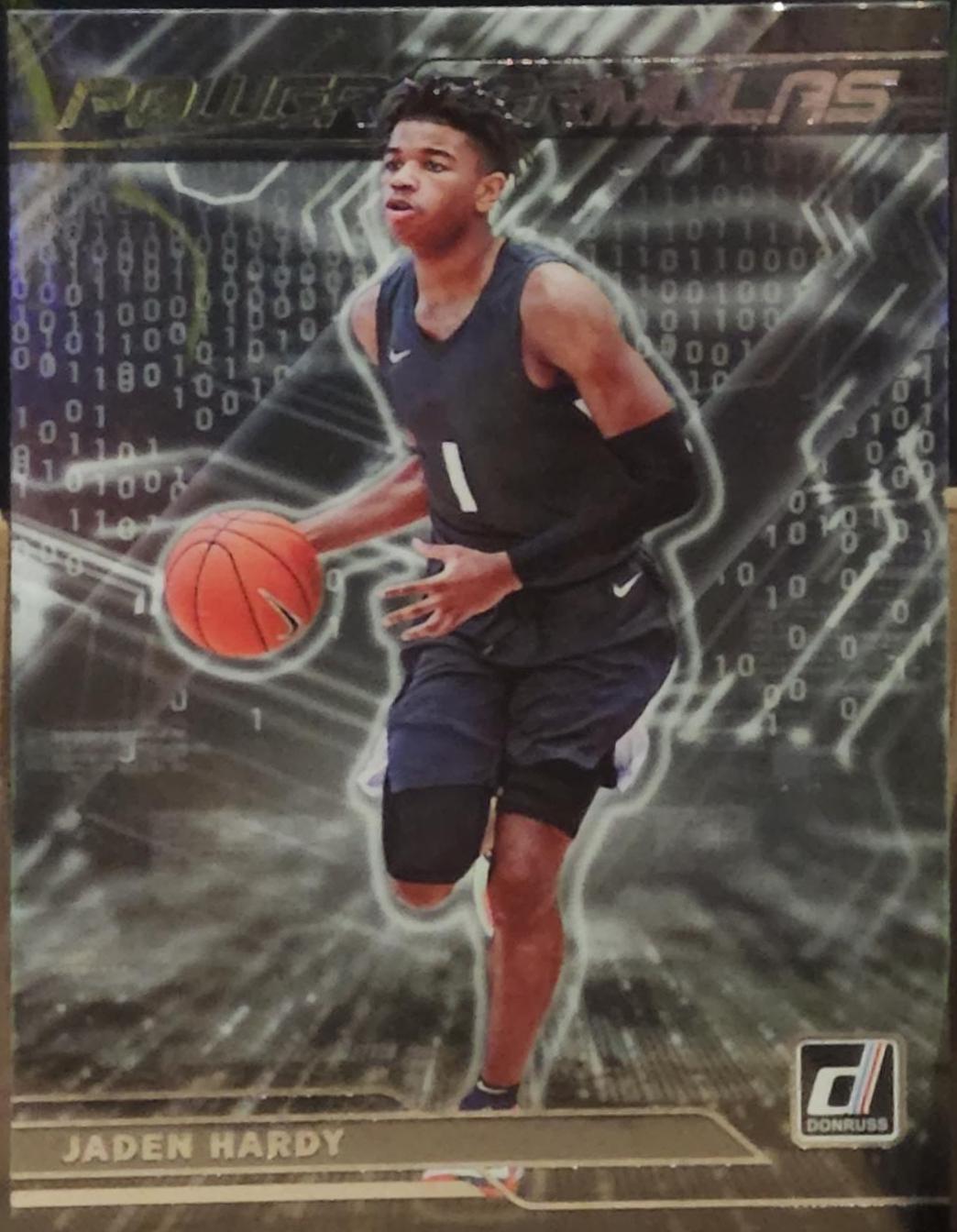 Jaden Hardy #PF-JHA Basketball Cards 2022 Panini Chronicles Draft Picks Power Formulas