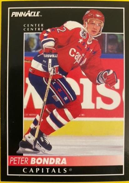 Peter Bondra #82 Hockey Cards 1992 Pinnacle Canadian