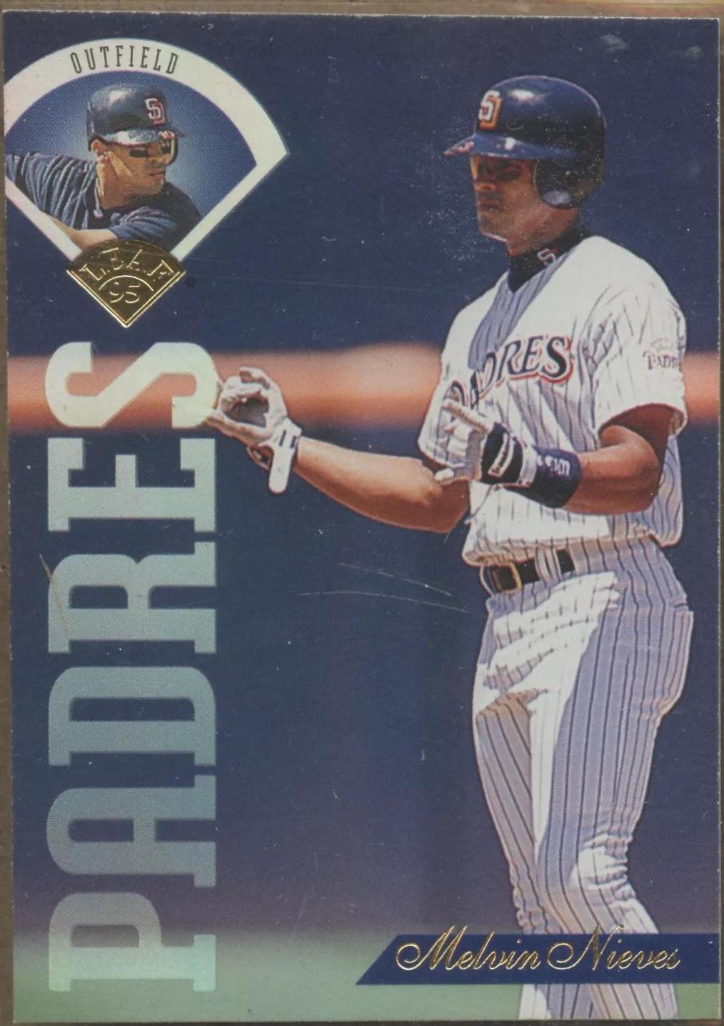 Melvin Nieves #15 Baseball Cards 1995 Leaf