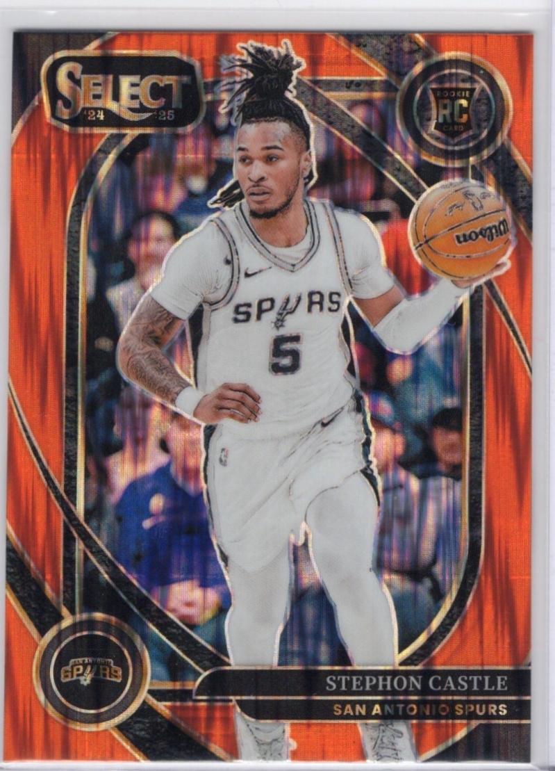 2024 Stephon Castle [Orange Flash Prizm] #292