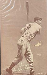 Lou Boudreau Baseball Cards 1939 Exhibits Salutation Prices