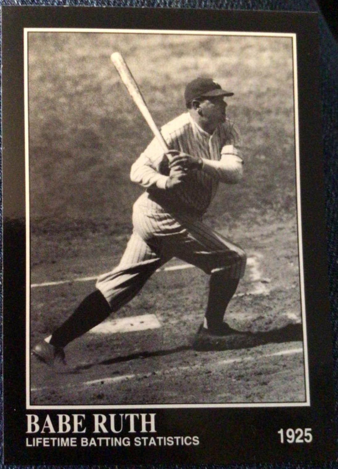 Babe Ruth #2 Baseball Cards 1992 Megacards Babe Ruth