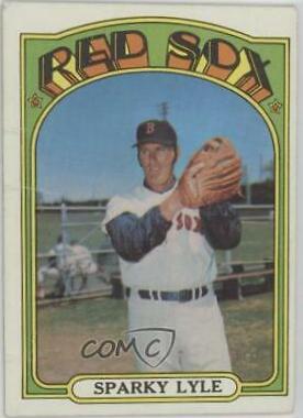 Sparky Lyle #259 Baseball Cards 1972 Topps