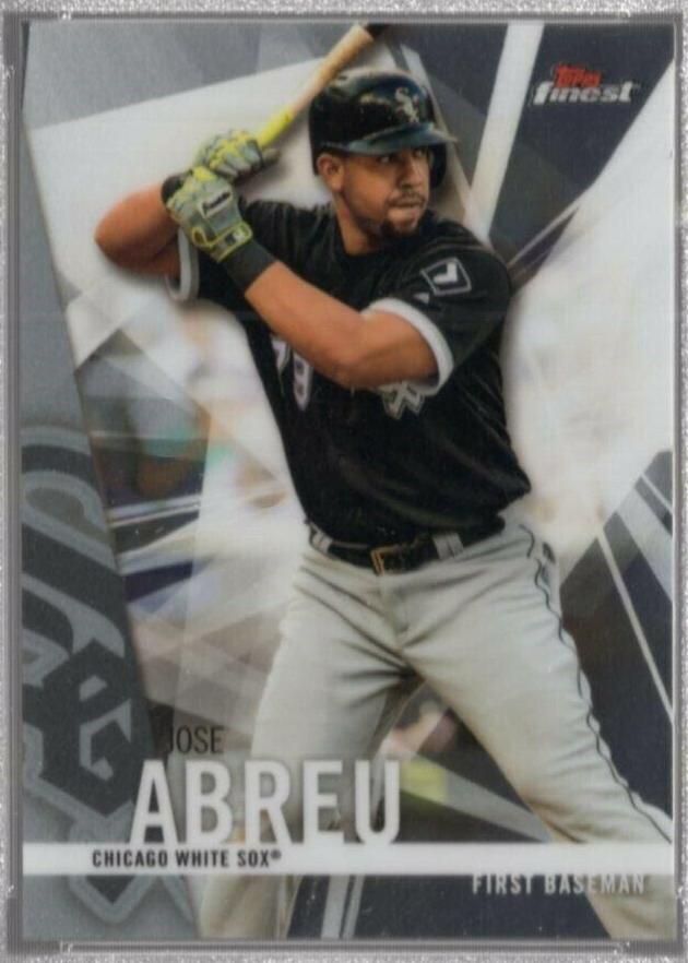 Jose Abreu #122 2017 Topps Finest Baseball