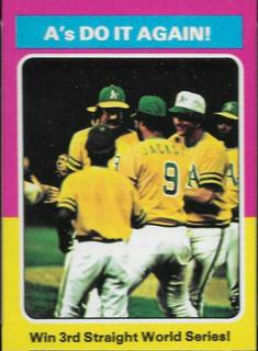 A's Do It Again!