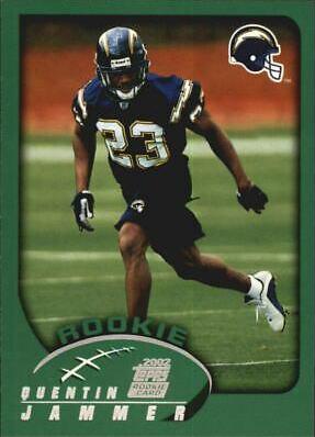 Quentin Jammer #312 Football Cards 2002 Topps