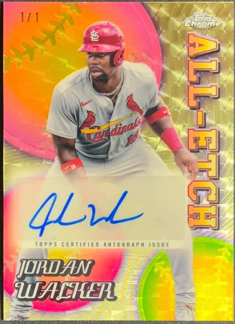 Jordan Walker [Superfractor] #CUAE-JW Prices | 2024 Topps Chrome