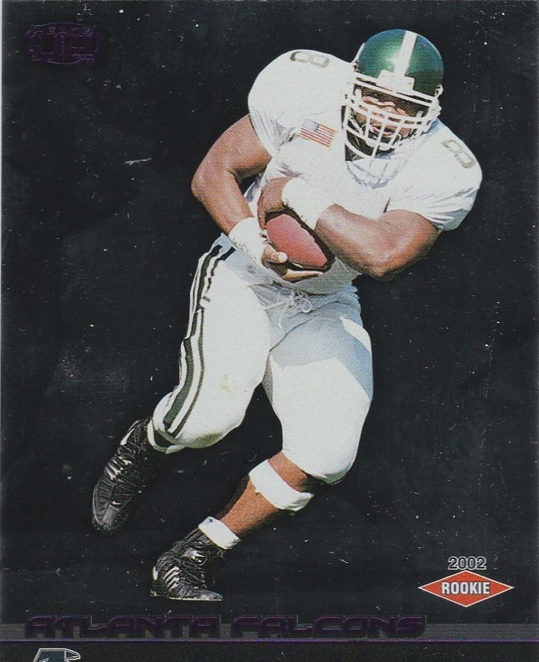 T.J. Duckett #128 2002 Pacific Heads Up Football