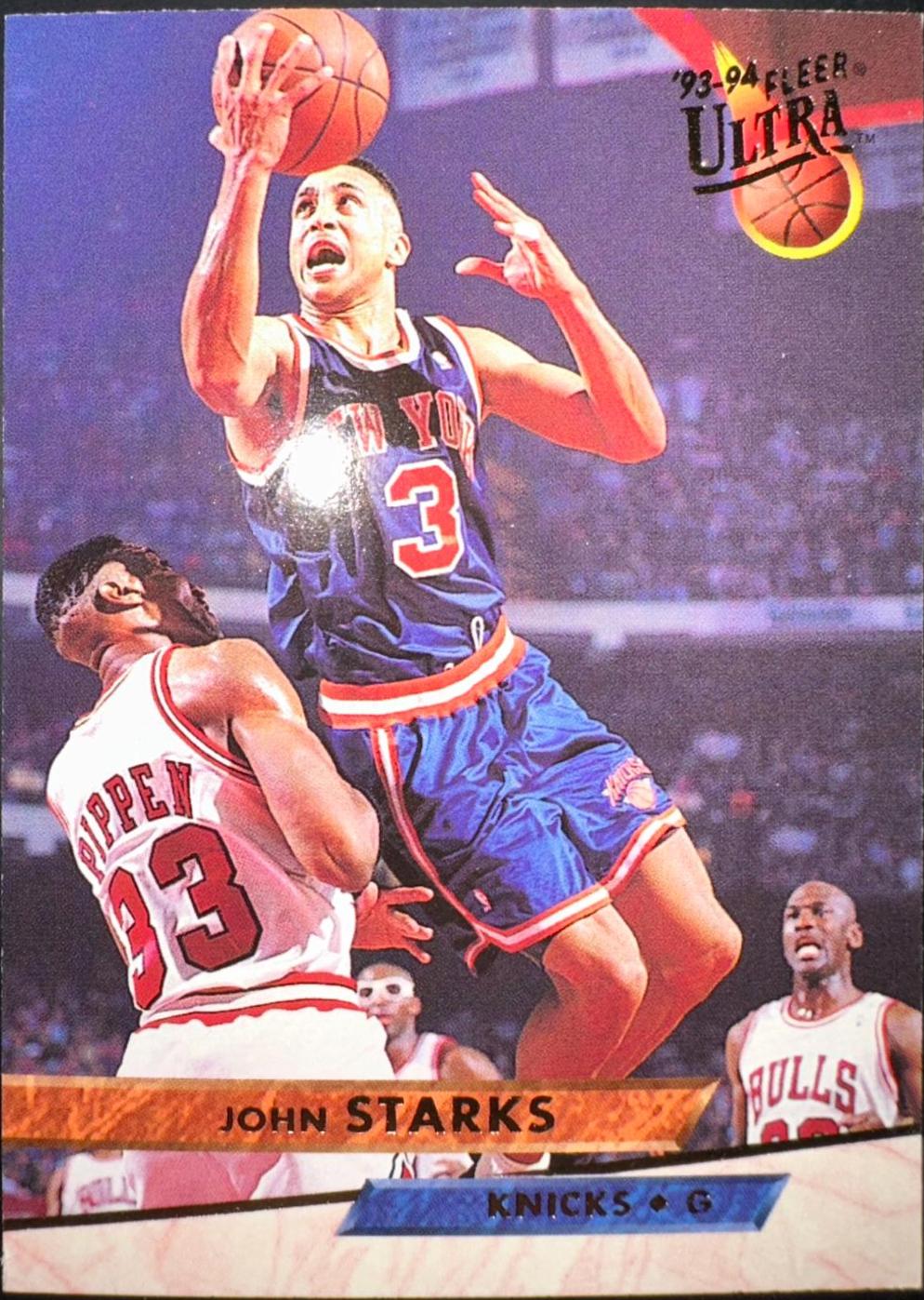 John Starks #132 Basketball Cards 1993 Ultra