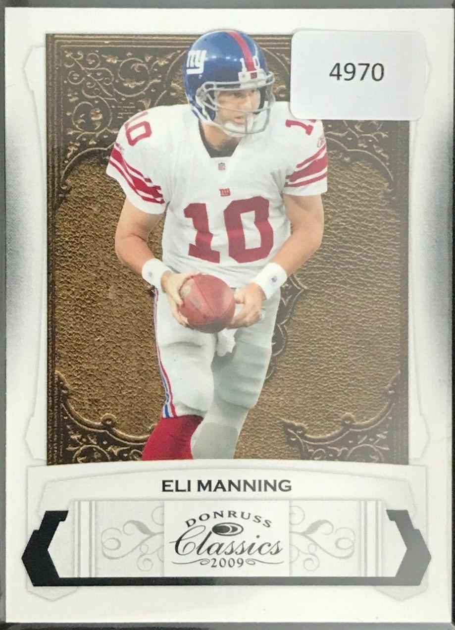 Eli Manning #65 Football Cards 2009 Panini Donruss Classics