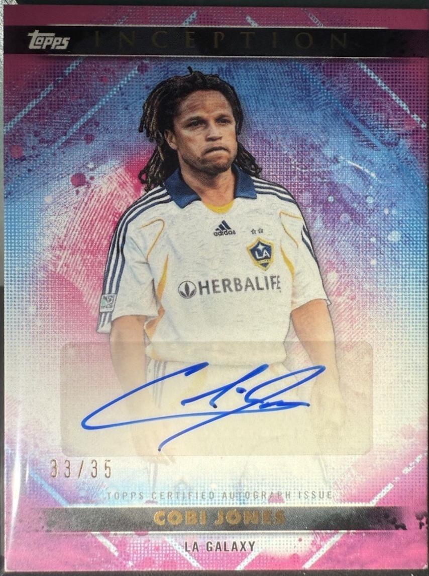 Cobi Jones #13A 2025 Topps Inception MLS Autograph