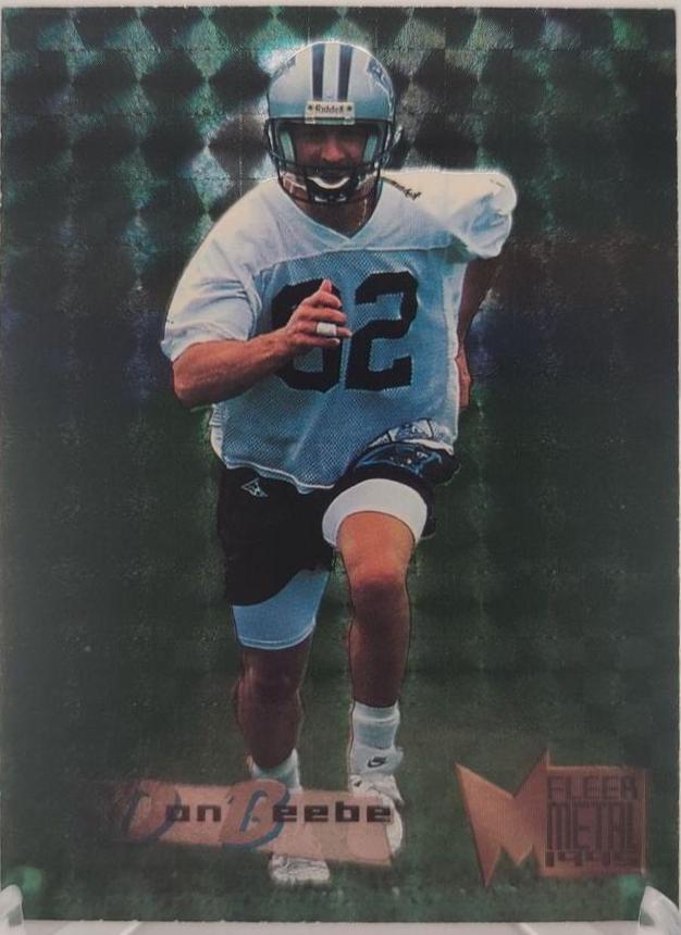 Don Beebe #20 Football Cards 1995 Fleer Metal
