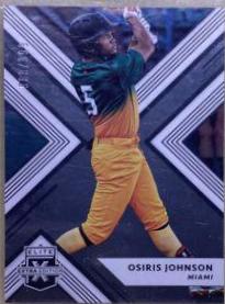 Osiris Johnson #52 2018 Panini Elite Extra Edition Baseball