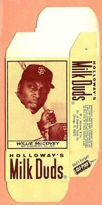 Willie McCovey #7 Baseball Cards 1971 Milk Duds Complete Box