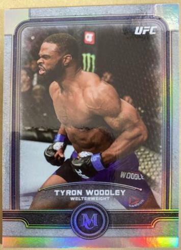 Tyron Woodley #9 Ufc Cards 2019 Topps UFC Museum Collection