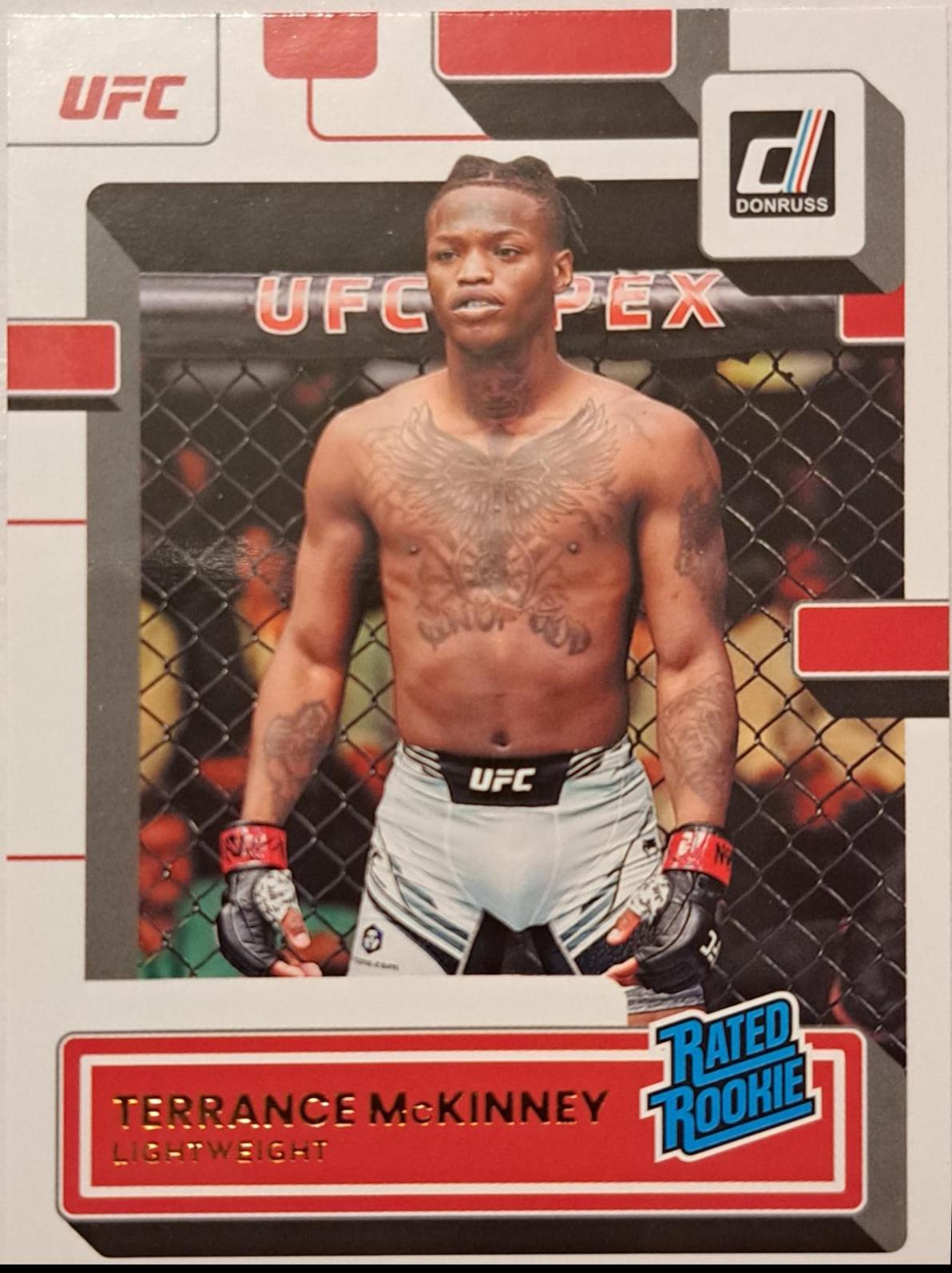 Terrance McKinney #210 Ufc Cards 2023 Panini Donruss UFC