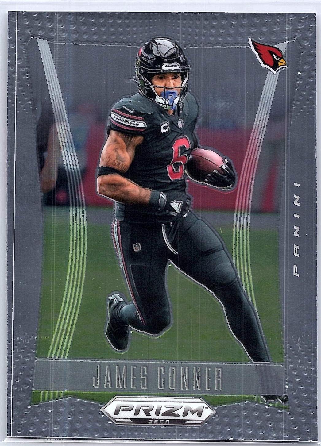 James Conner #2 Football Cards 2024 Panini Prizm Deca
