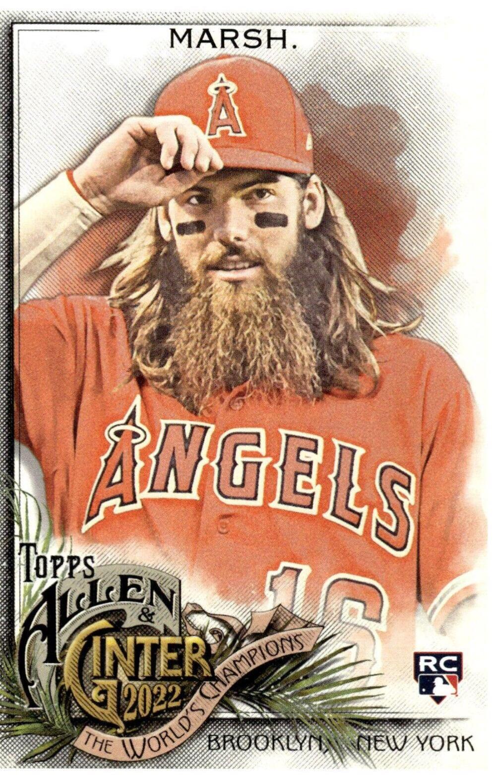 Brandon Marsh #173 Baseball Cards 2022 Topps Allen & Ginter