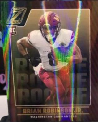 Brian Robinson Jr. #127 Football Cards 2022 Panini Zenith