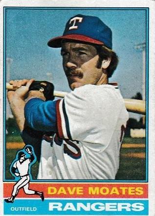 Dave Moates #327 Baseball Cards 1976 Topps