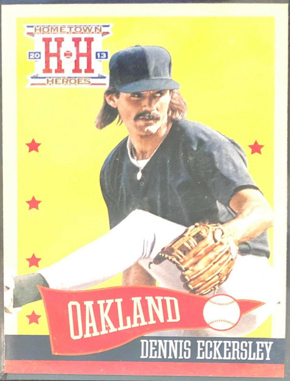 Dennis Eckersley #16 Baseball Cards 2013 Panini Hometown Heroes
