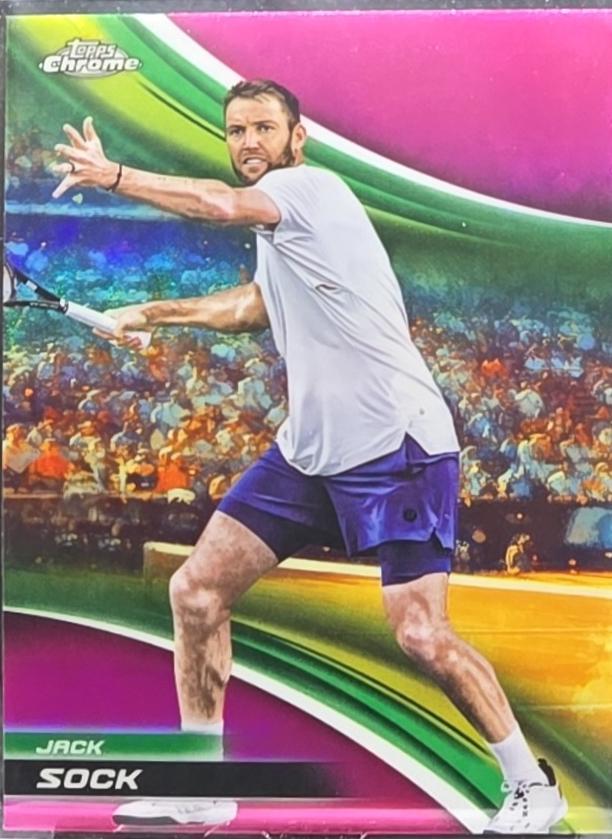 Jack Sock [Pink Refractor] #288