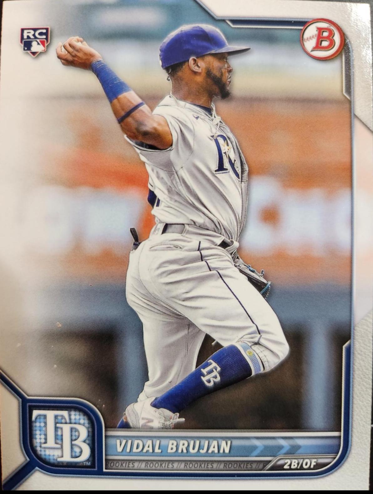 Vidal Brujan #71 Baseball Cards 2022 Bowman
