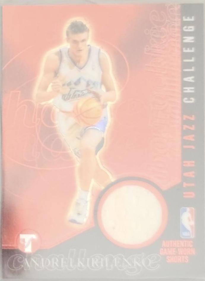 Andrei Kirilenko #PC-AK Basketball Cards 2003 Topps Pristine Challenge Relics