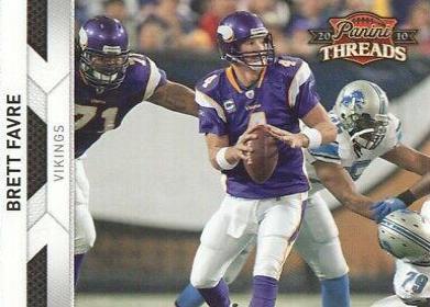 Brett Favre #81 Football Cards 2010 Panini Threads